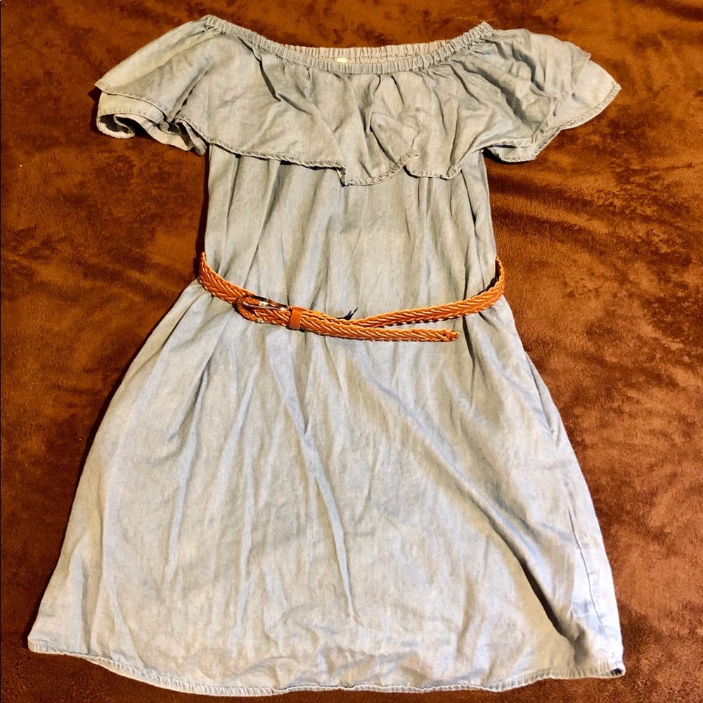 Denim summer dress